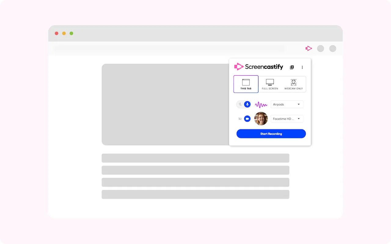 Screencastify screen recorder extension available on Microsoft Edge.